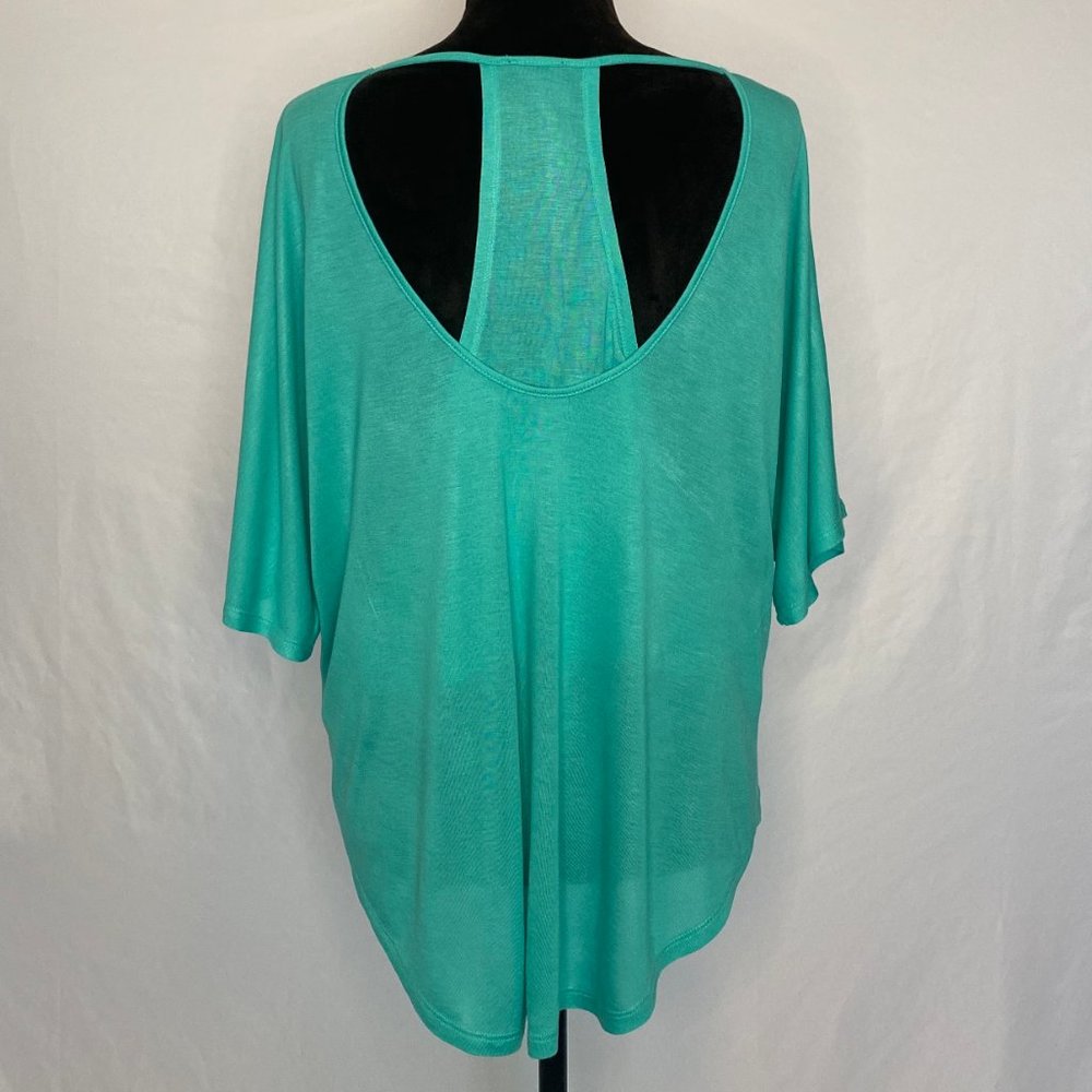 NWOT Express Top with Faux Racerback - Small - Picture 3 of 6